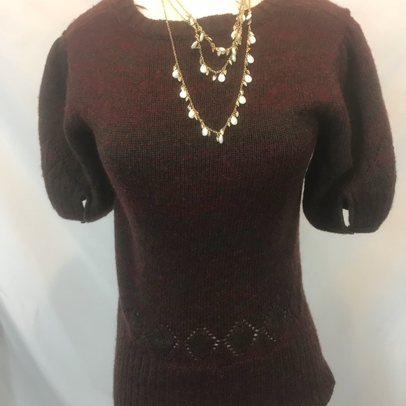 Moda International Short sleeve Sweater medium - Picture 2 of 8